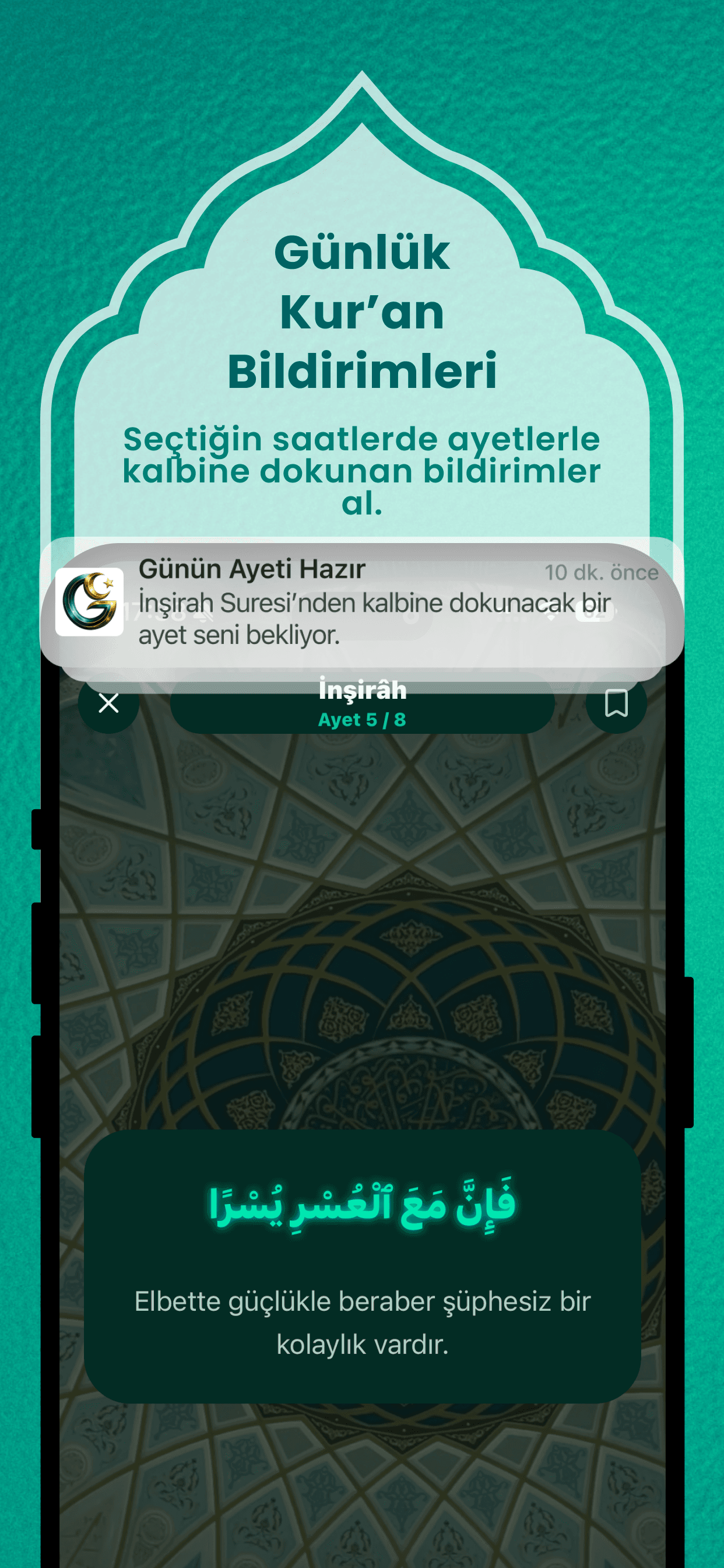 Gayret App Screen